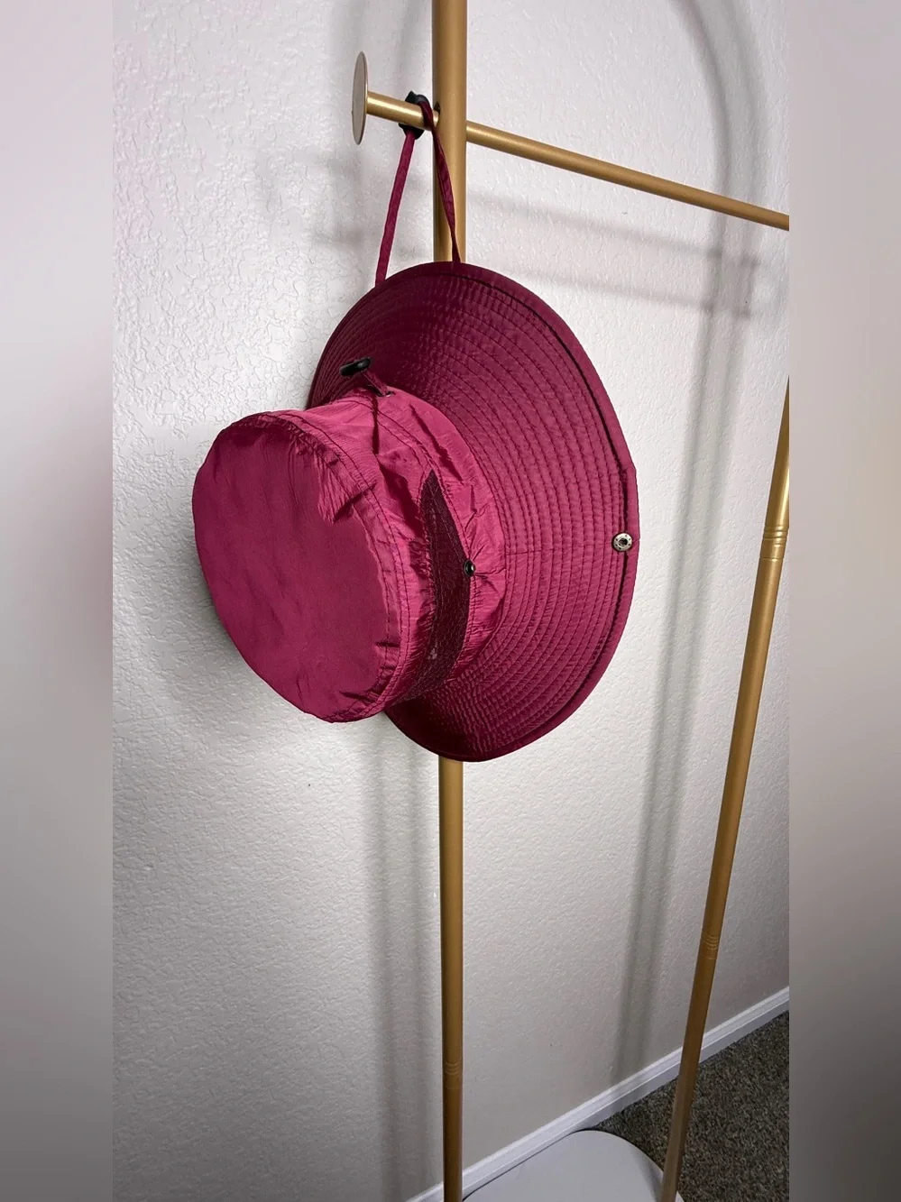 Women’s Wide Brim Sun Hat - Magenta